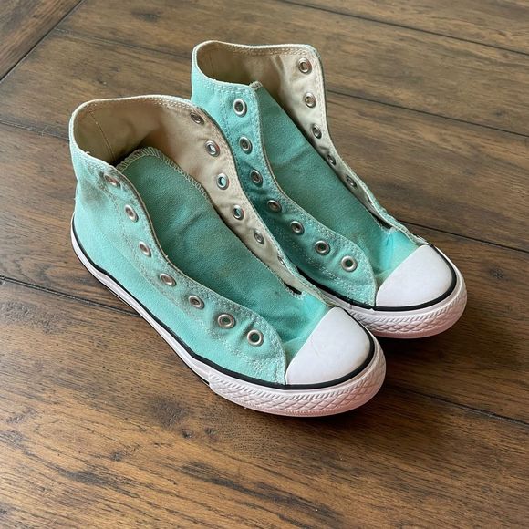 Converse Other - 🦋3 for $20. Converse All Star Chuck Taylor High Tops Kids size 3. Turquoise.